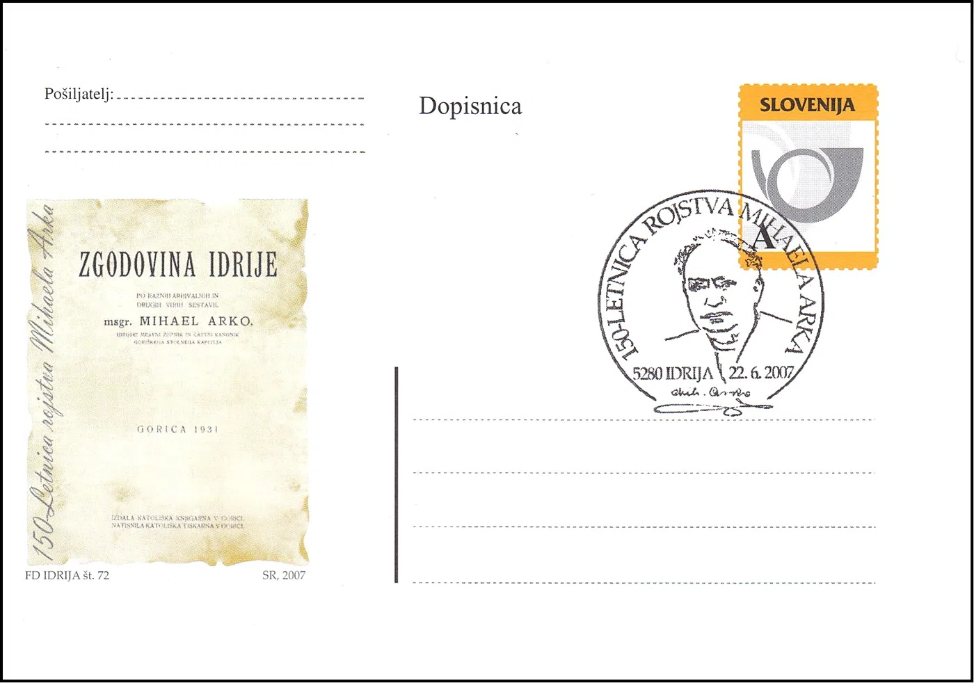 150 - LETNICA ROJSTVA MIHAELA ARKA